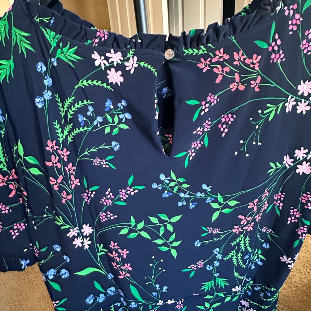 Tommy Hilfiger Blue Floral Dress - Picture 5 of 6
